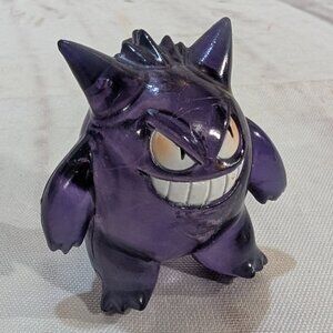 Vintage Tomy Purple Plastic Retro Gengar Pokemon Pocket Monster Action Figure